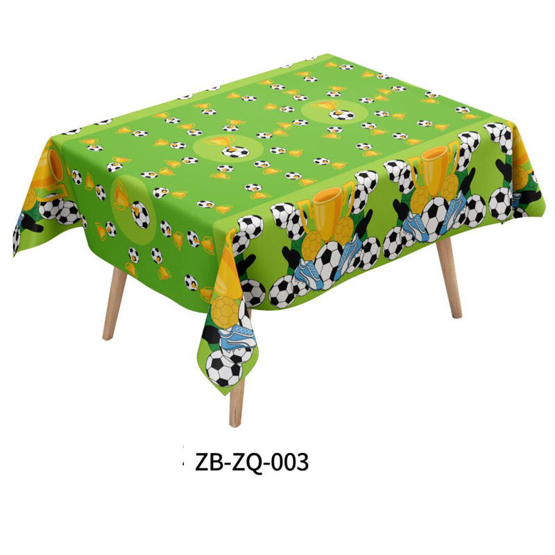 Mantel desechable para fiesta de la Copa Mundial 2026, mantel de Disney perlado, material MOPP sin necesidad de lavado