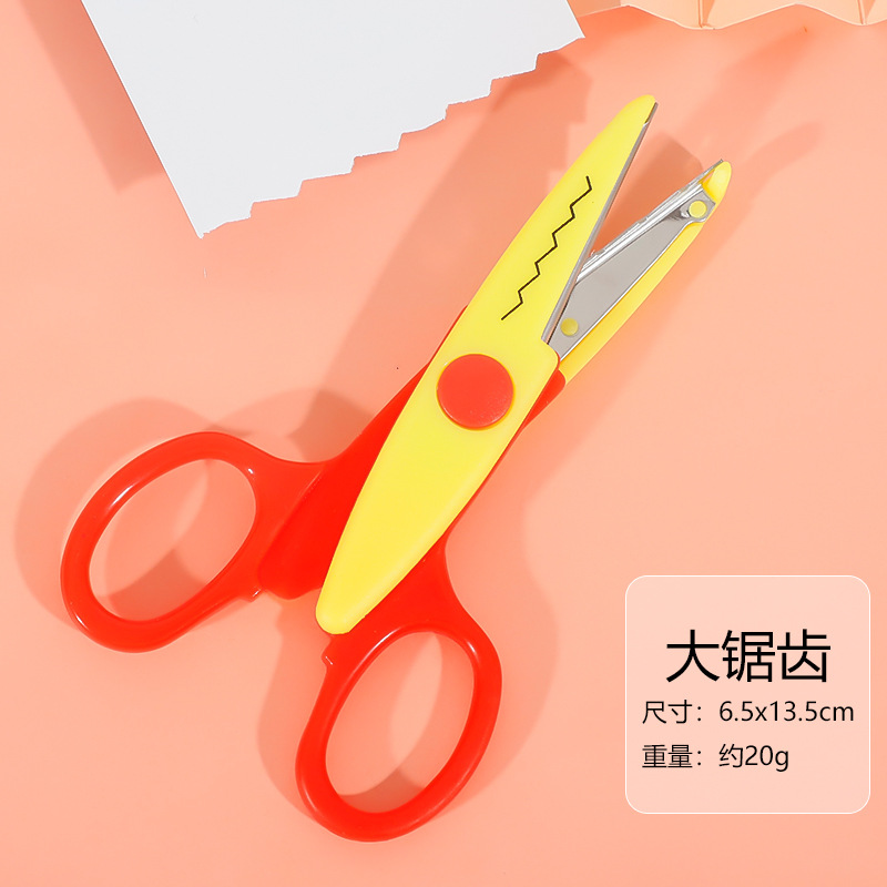 레이스 가위 - 큰 톱니 모양
