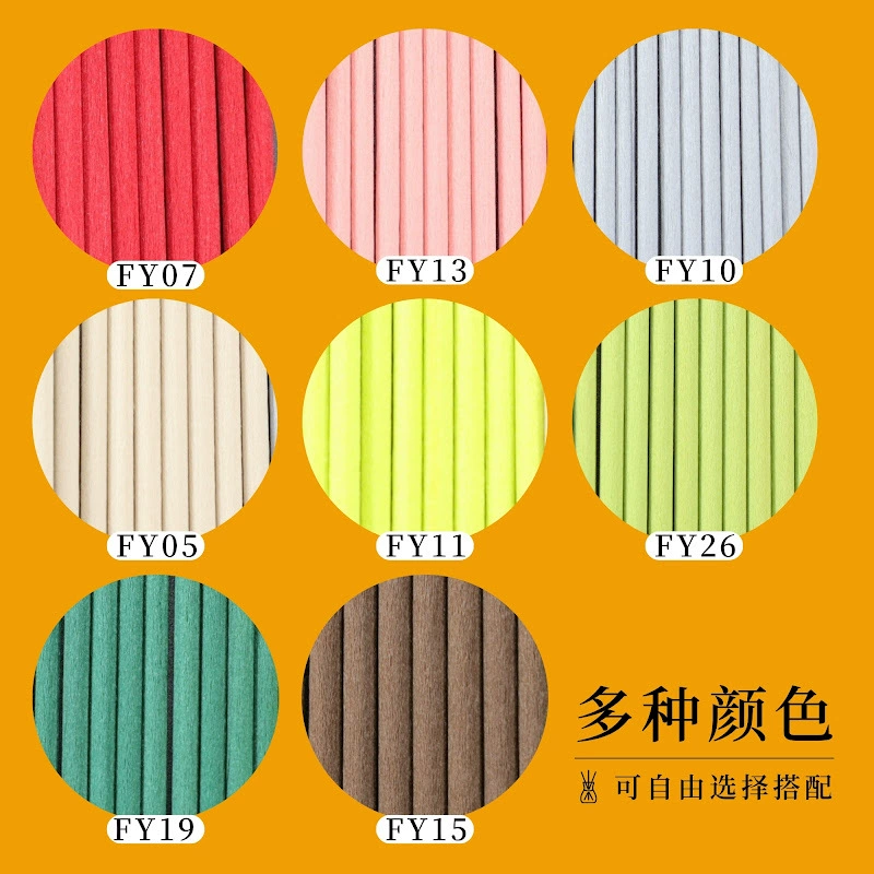 В наличии оптом | Ароматерапевтический волоконный стержень, цветной Летучий стержень различных спецификаций и длины по желанию, прямые продажи с фабрики