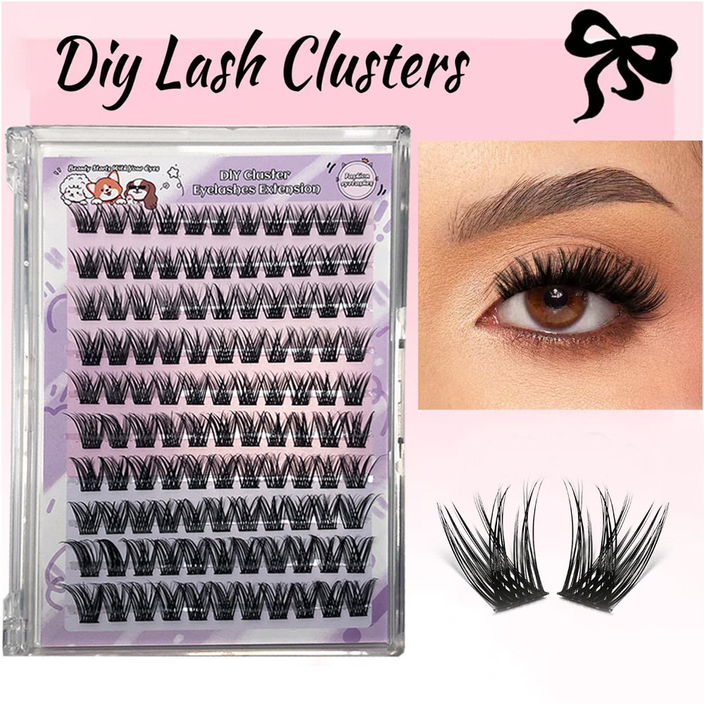 Comercio exterior pestañas colección densa 30D40D50D gran capacidad serie FD cabello gripe europea y americana un solo rango de cabello