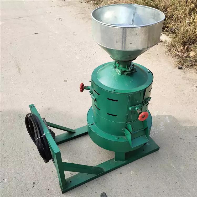 沙克龙带抛光水稻碾米机 小型稻谷脱皮机 砂辊玉米脱壳机