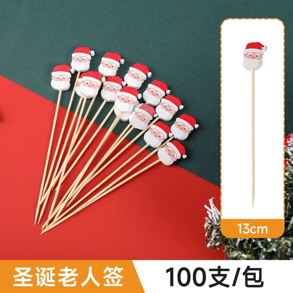 [Santa Claus] 13cm-100 pieces