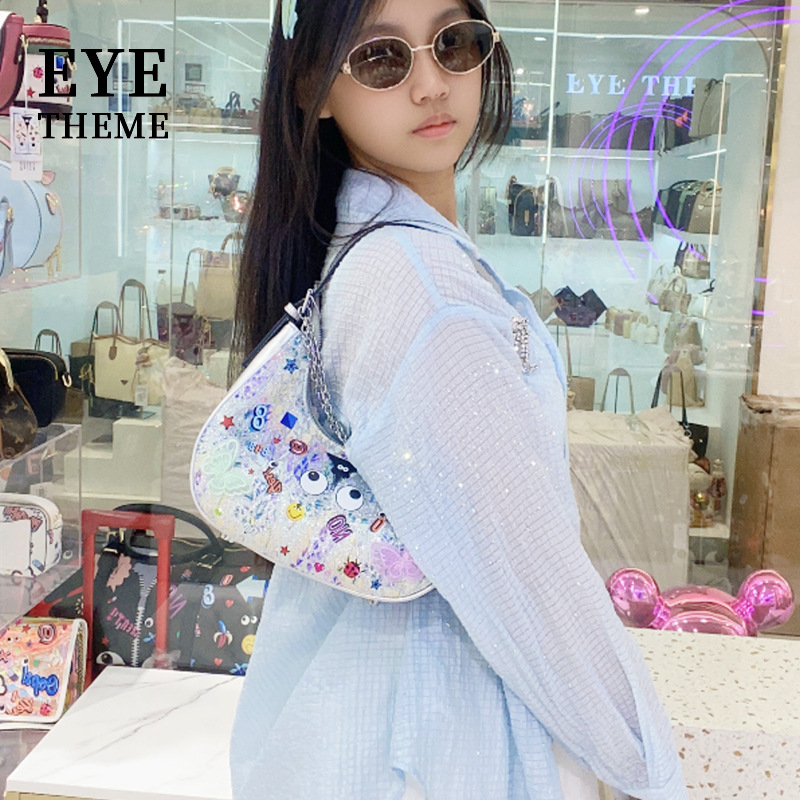 2025 bolsas de dibujos animados lindas de moda moda damas cadena de cremallera diseño mochila casual 2849 #