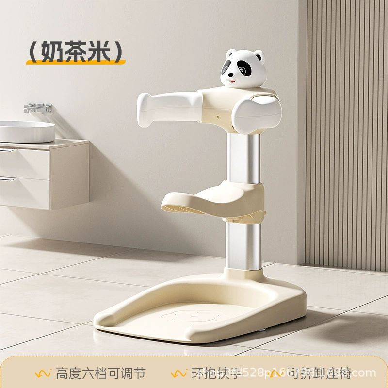 Foldable children's shower rack with seat for bathing, (Cross-border trading), wholesale