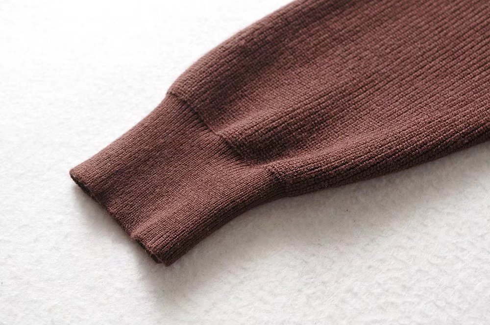 Women's Knitted Sweater Coat
