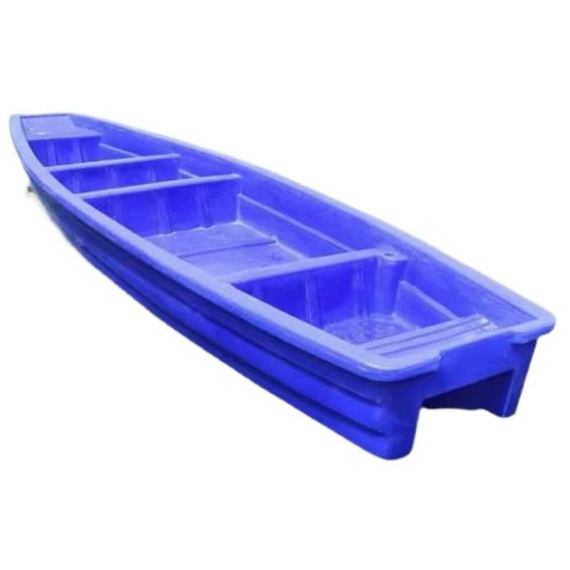Plastic boat for fishing, double-layer eraser charging, increased thickness
