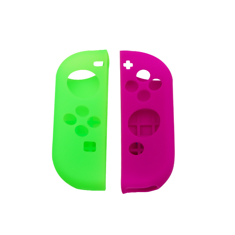 Switch-olde cubierta de silicona Joycon cubierta de protección switch-mano izquierda y derecha cubierta de silicona inyección de aceite de alta calidad