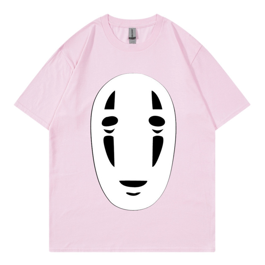 Primavera/Estate Nuova T-shirt da uomo senza volto Sciolto Coal Ball Lettera Manica corta Unisex Manica corta da uomo T_voghion.com