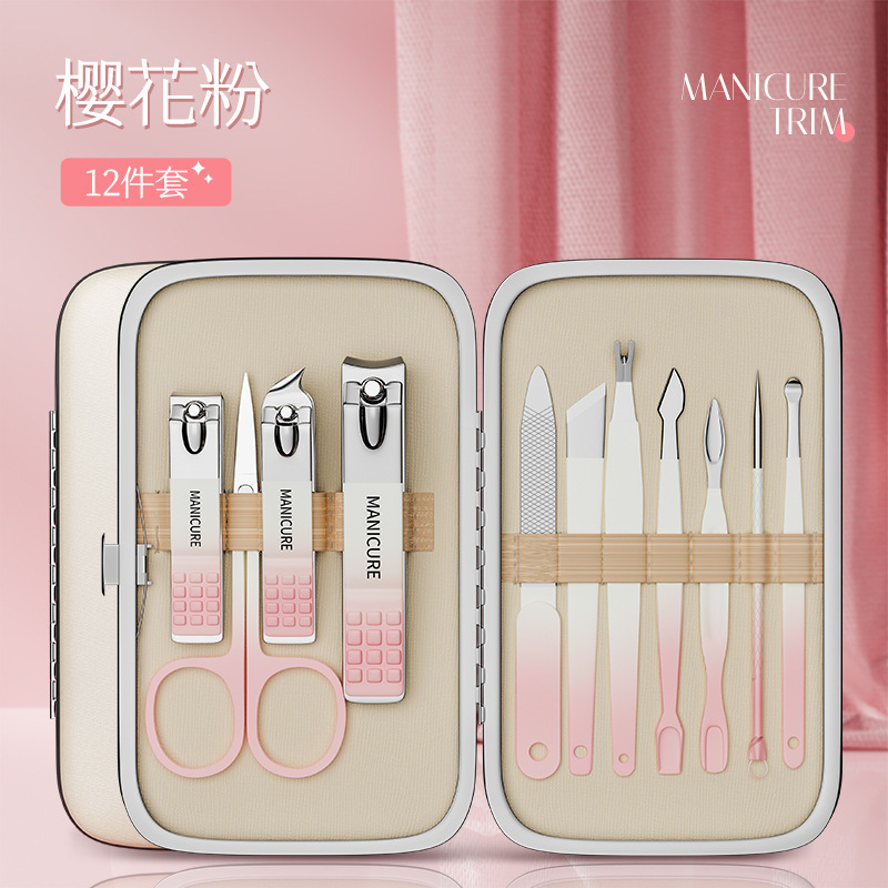 Cortadora de uñas, nuevo conjunto de cortadores de uñas inclinados, herramientas personalizadas para mujeres, cortadora de uñas doméstica única.