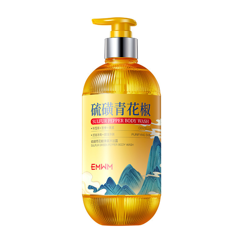 EMWM硫磺青花椒净满沐浴露520ml|undefined