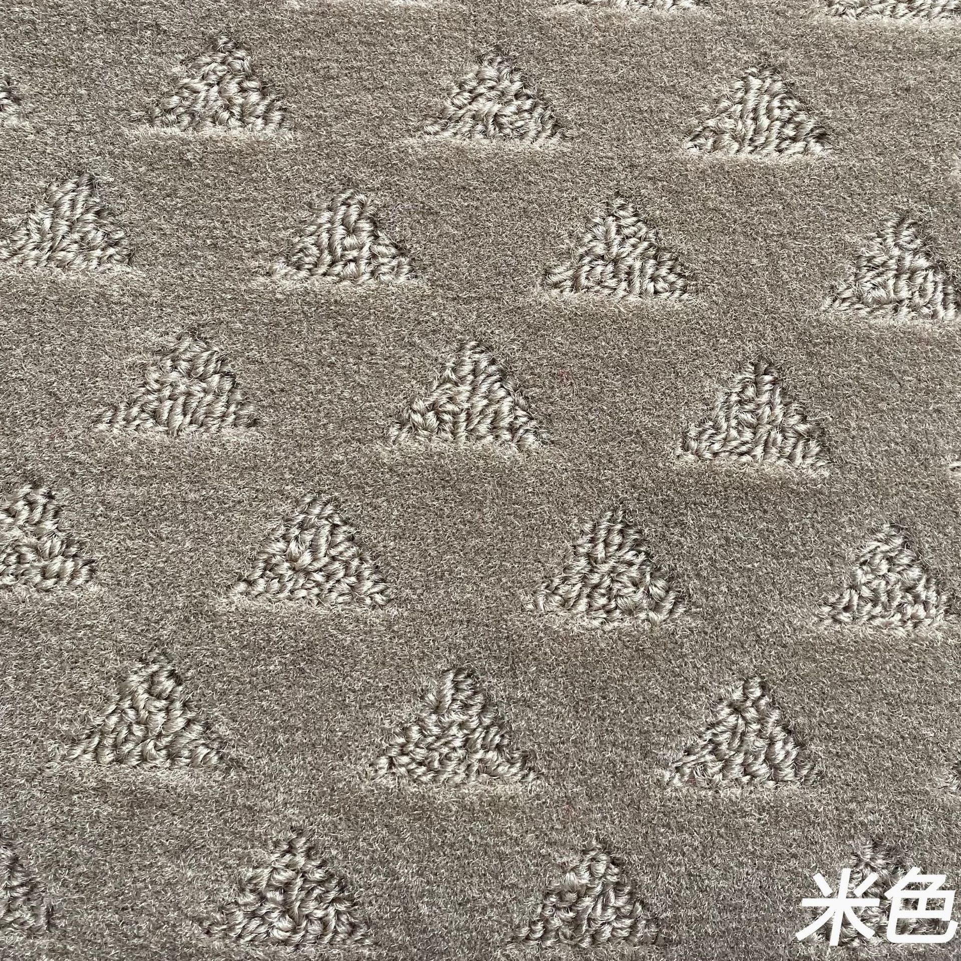 Car Floor Mats, Two-Layer Carpet, 360-Degree Full Coverage, Tpe-Specific Flat Bottom Mat, Roll Material, Polypropylene Jacquard Carpet for the Car Interior