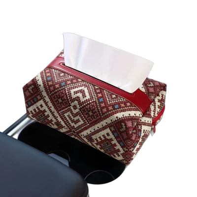 Car tissue box/set – zodiac year, premium tissue storage box