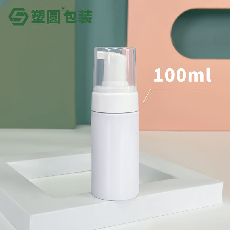 Botella espumadora PET para limpiador facial
