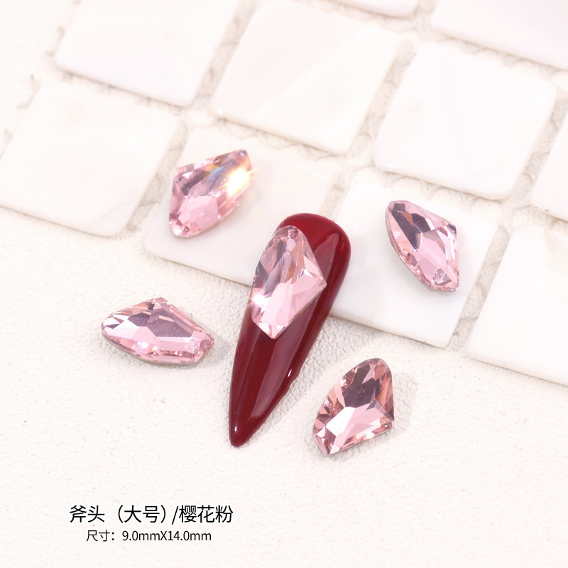 고품질 소녀 핑크 도끼-[9*14MM]