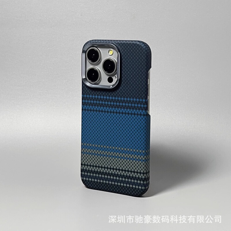 iPhone16promax 磁気電話ケース Apple 15 つや消しスキンフィールメタルレンズ PC に適したケブラー|undefined