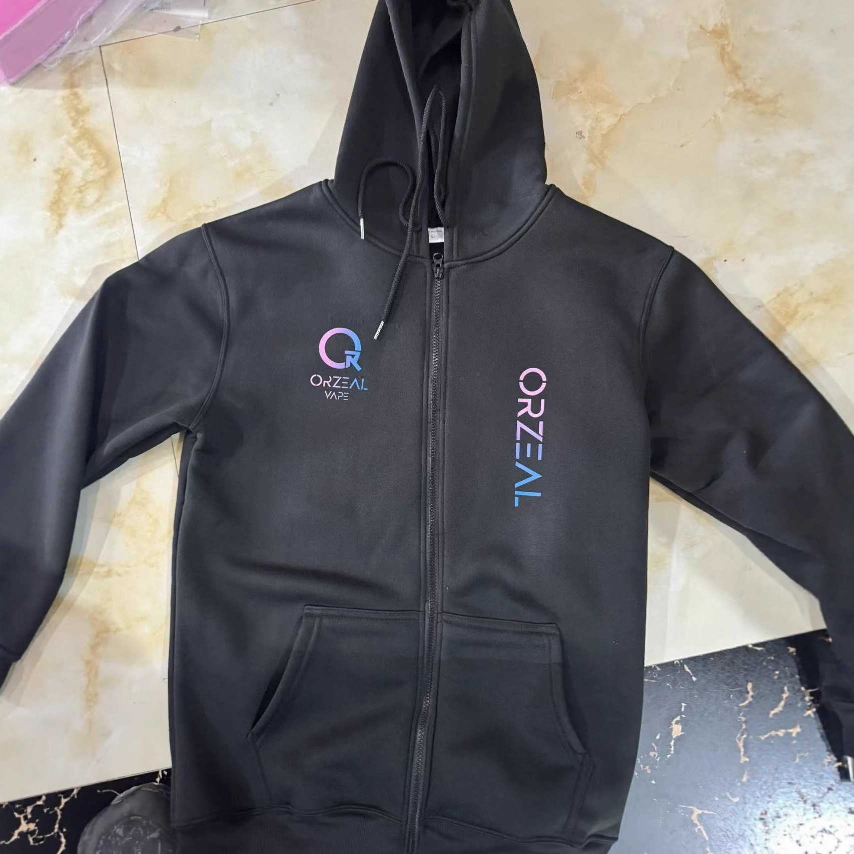 外贸秋冬季男女士大码跑步运动套头开衫连帽衫  长袖健身休闲卫衣