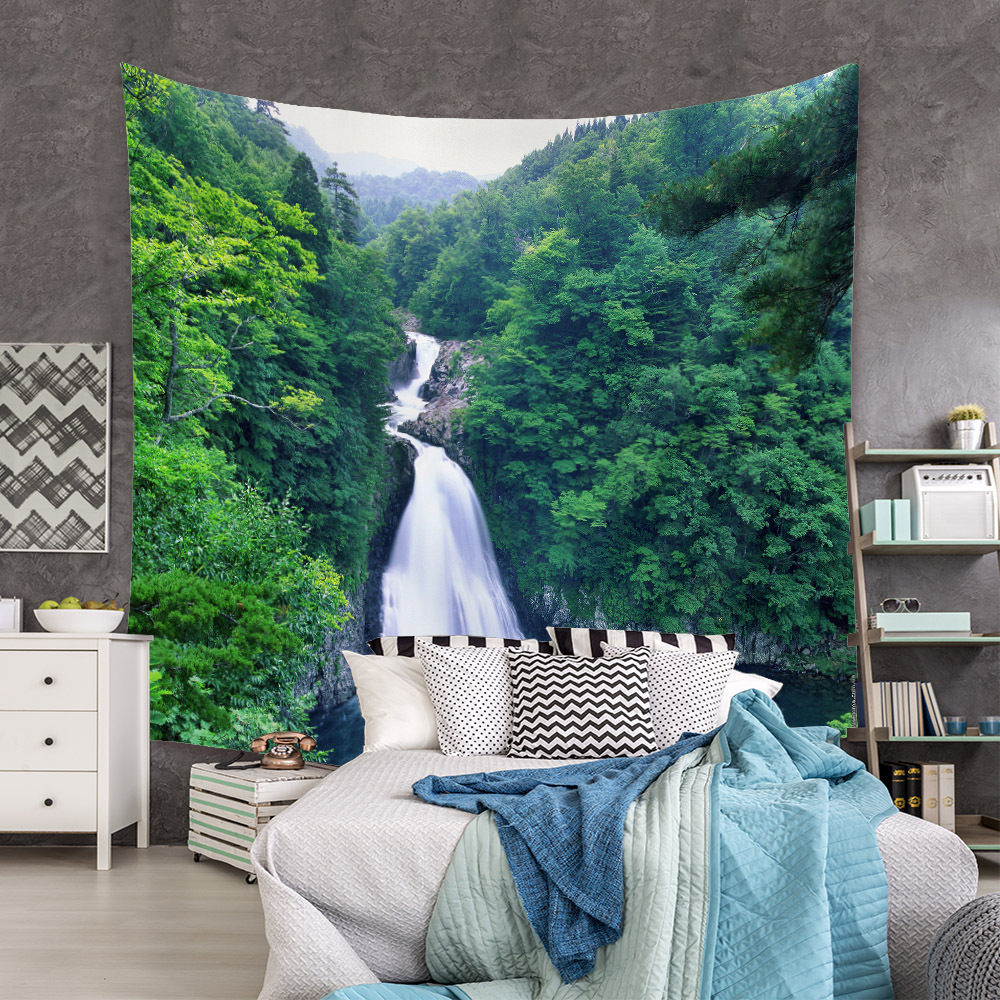 Fashion Landscape Wall Decoration Cloth Tapestry Wholesale Nihaojewelry display picture 181