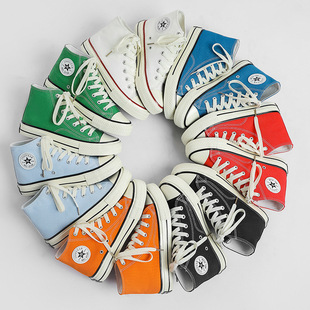 1970S Retro Classic High-Top Canvas Shoes 2025 Spring New Men's and Women's Couple Models Versatile Student Sneakers Trend