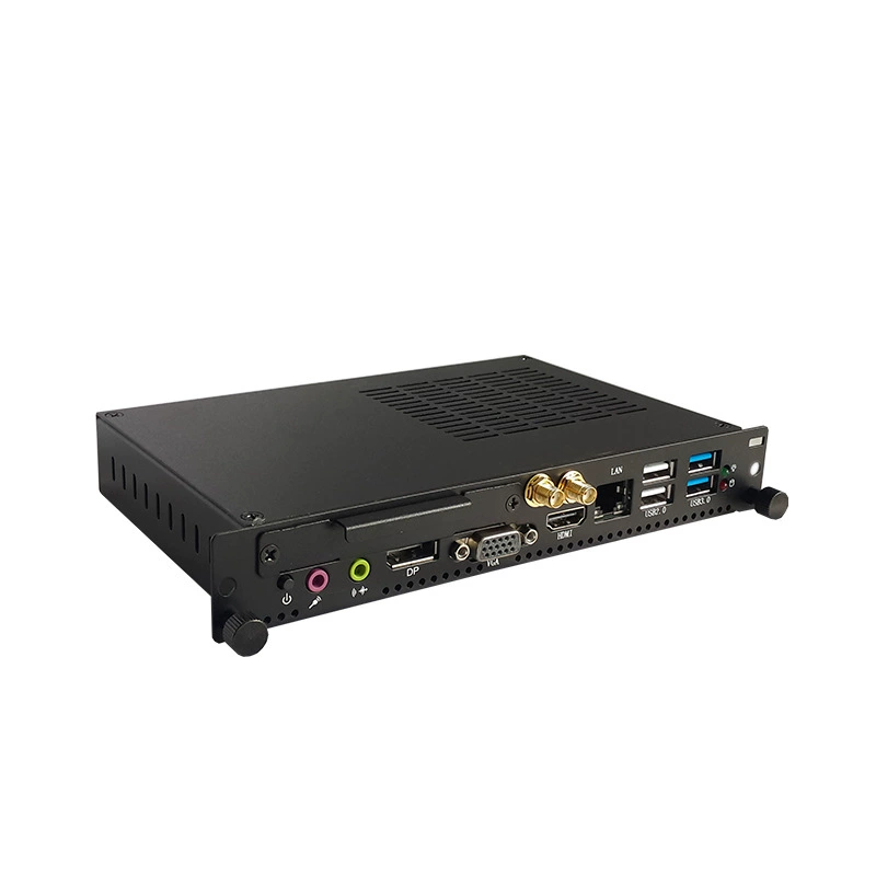 OPS can be inserted and unplugged by the computer to support hard disks.