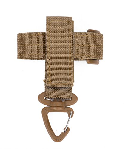 Multi-purpose glove storage buckle military fan tactical nylon buckle portable outdoor climbing rope buckle tool anti-lost hanging buckle