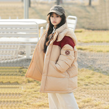 男童羽绒服中长款2024冬季新款女童羽绒服亲子小中大童90绒23076