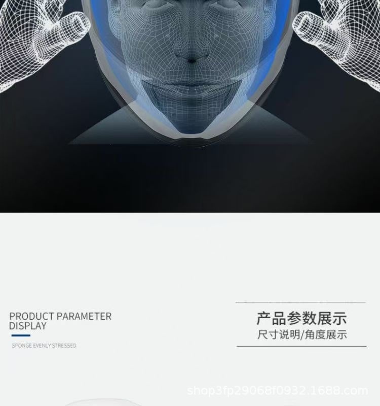 Gsb-371 Motorcycle Helmet with a Versatile High-Profile Helmet Body, Reserved Headphone Slot, Sturdy Abs Helmet Body, Suitable for All Seasons, Unisex