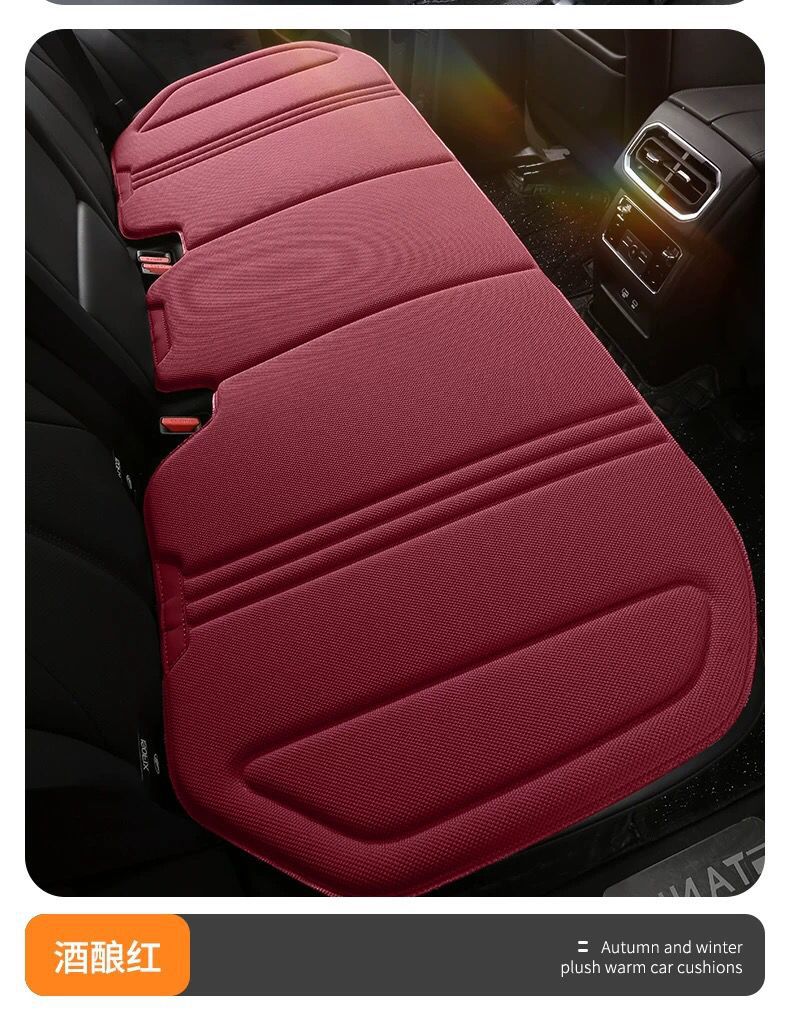 Car Seat Cushion Linen Four Seasons Universal Latex Non-Slip