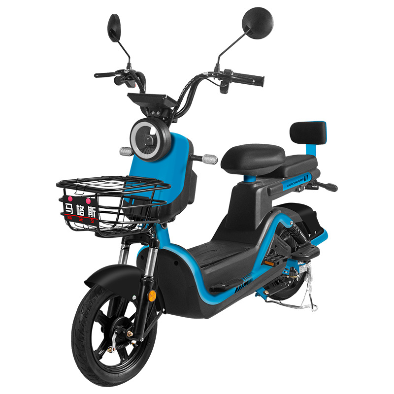 Comercio exterior para adultos para llevar carrera de larga distancia rey coche eléctrico bicicleta eléctrica freno de disco coche de batería de transporte de dos ruedas