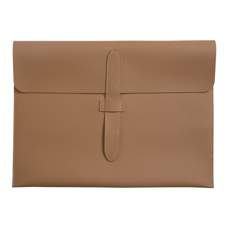 Carpeta de Cuero, Bolsa para Documentos A4, Bolsa de Almacenamiento para Negocios, Bolsa para Información, Maletín, Bolsa para Información de Exámenes, Personalización Empresarial