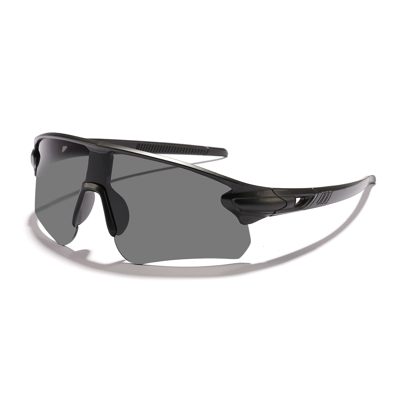 Nuevas gafas de ciclismo deportivas al aire libre transfronterizas para hombres y mujeres, gafas de sol de protección solar de medio marco de colores Sunglass image 7