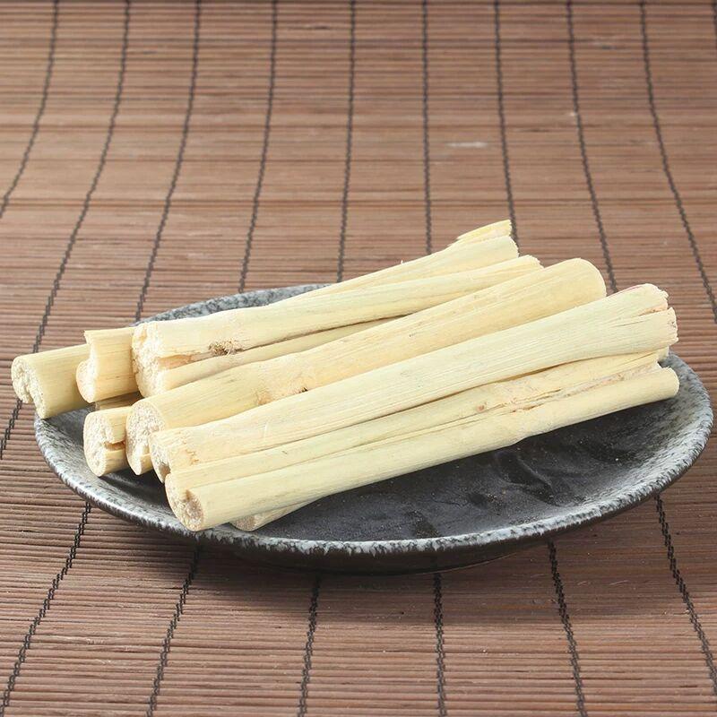 Dried Sugarcane Pieces Zhu Zhe Gan 500g Peeled Dehydrated Sweet Bamboo Cane for Herbal Tea and Soup overview