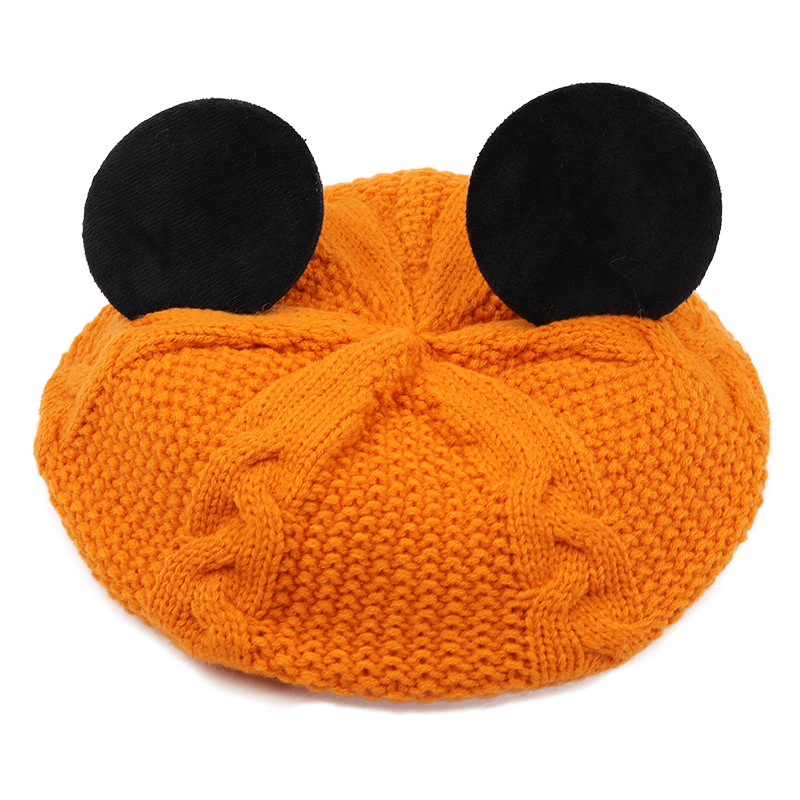 Mouse Ears Children's Knitted Woolen Hats display picture 8