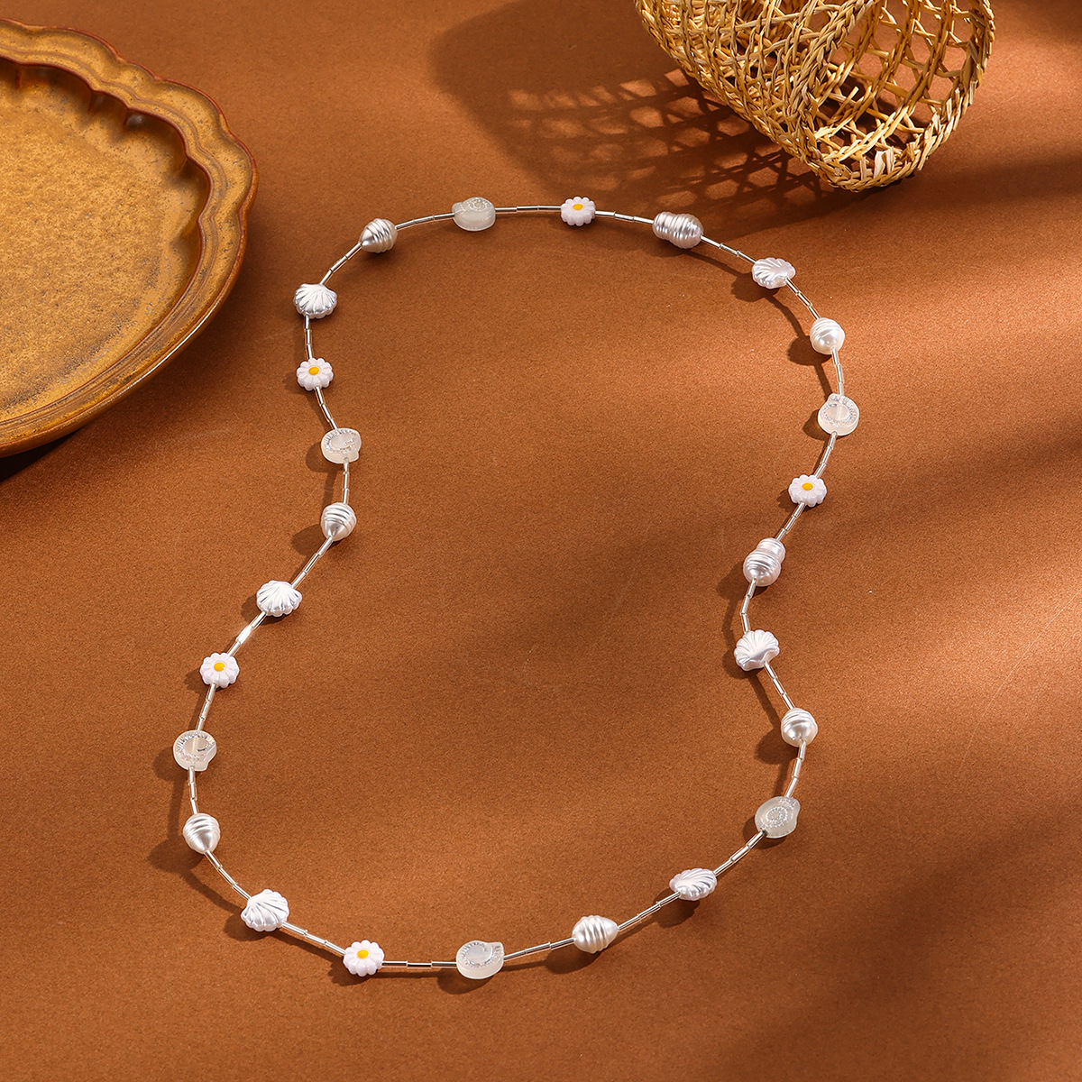 new products autumn and winter simple long crystal new Chinese style new sweater chain long necklace_voghion.com