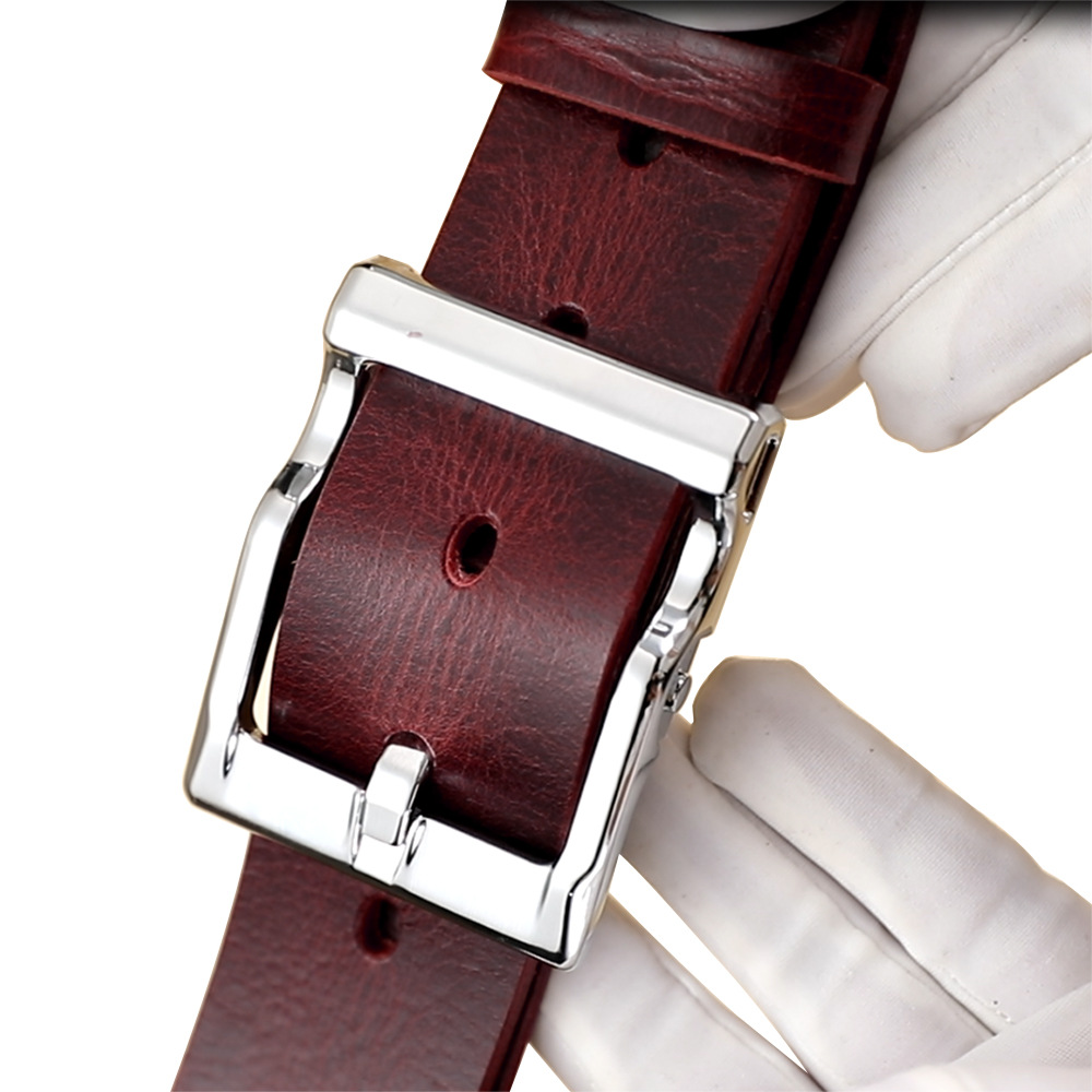 cinturón de hombre cinturón de aguja cinturón de cuero de vaca cinturón de negocios cinturón de cuero pu cinturón al por mayor [enviar perforador]