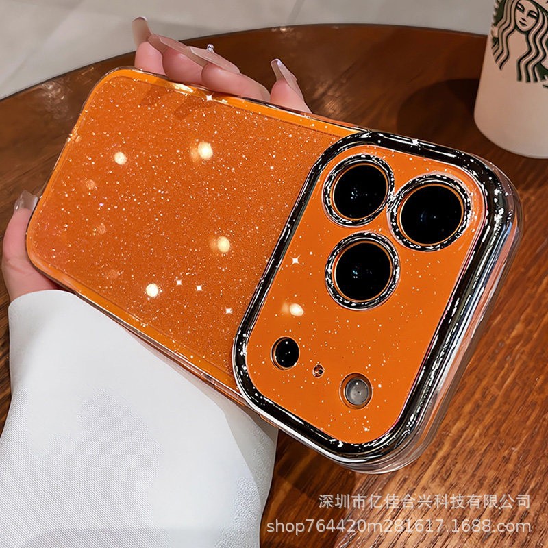 gelatina de polvo flash segundos 17 ventanas para iPhone 16 próomax teléfono móvil Apple 17 cubierta roja en línea