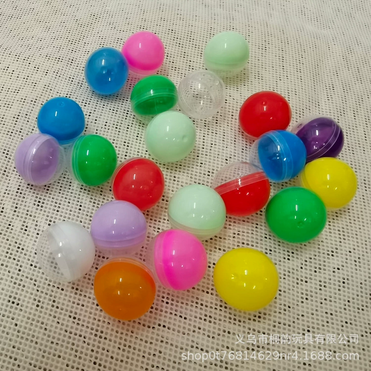 28-миллиметровый пластиковый шарик-пузырь, 2,8-сантиметровый круглый подарочный капсульный шар, прозрачный шарик, детский развлекательный шарик