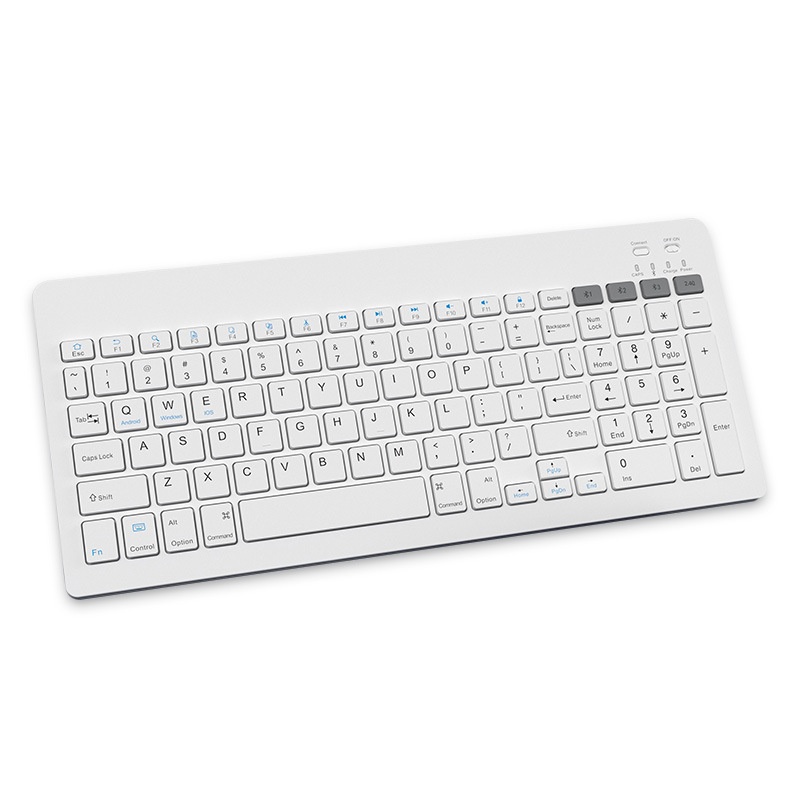 Keyboard charging, bluetooth