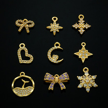 ͭ��18K��߱�ɫ��Ʒ���С�Ҽ�С��׹���������ᰮ����â�Ƕ���