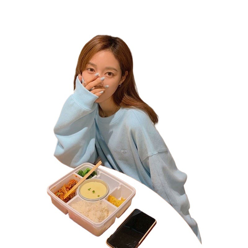 粉色卫衣女2025秋冬季装新款宽松设计感小众中长款打底衫上衣|undefined