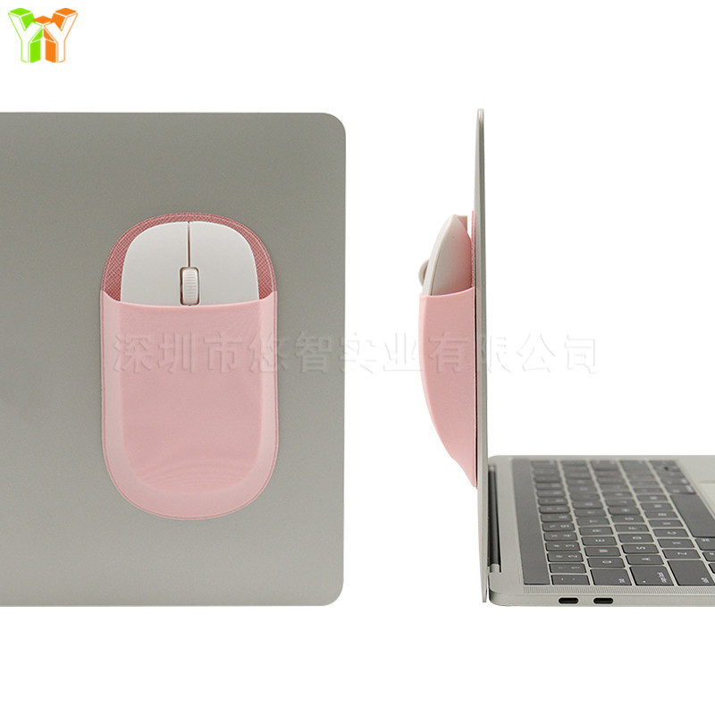 平板电脑无线鼠标贴 椭圆形莱卡布无线鼠标贴 弹力莱卡布鼠标袋