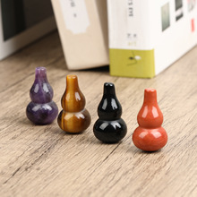 天然水晶小葫芦水晶工艺品 摆件招财进宝开业乔迁礼品客厅装饰品