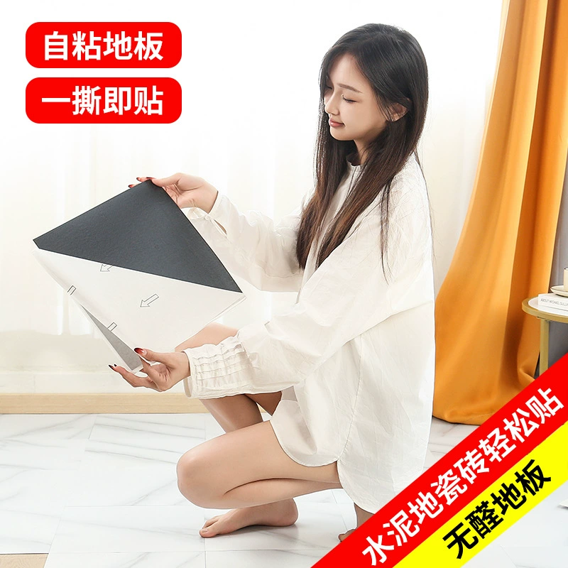 Самоклеящиеся напольные покрытия из ПВХ под кожу для ремонта дома, утолщенные износостойкие водонепроницаемые наклейки на пол с имитацией текстуры дерева