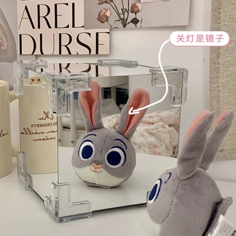 루빅스 큐브 튤립 나이트 라이트 DIY 작은 빨간 책 쉐이크 톤 창조적 인 선물 수제 DIY 소재 선물