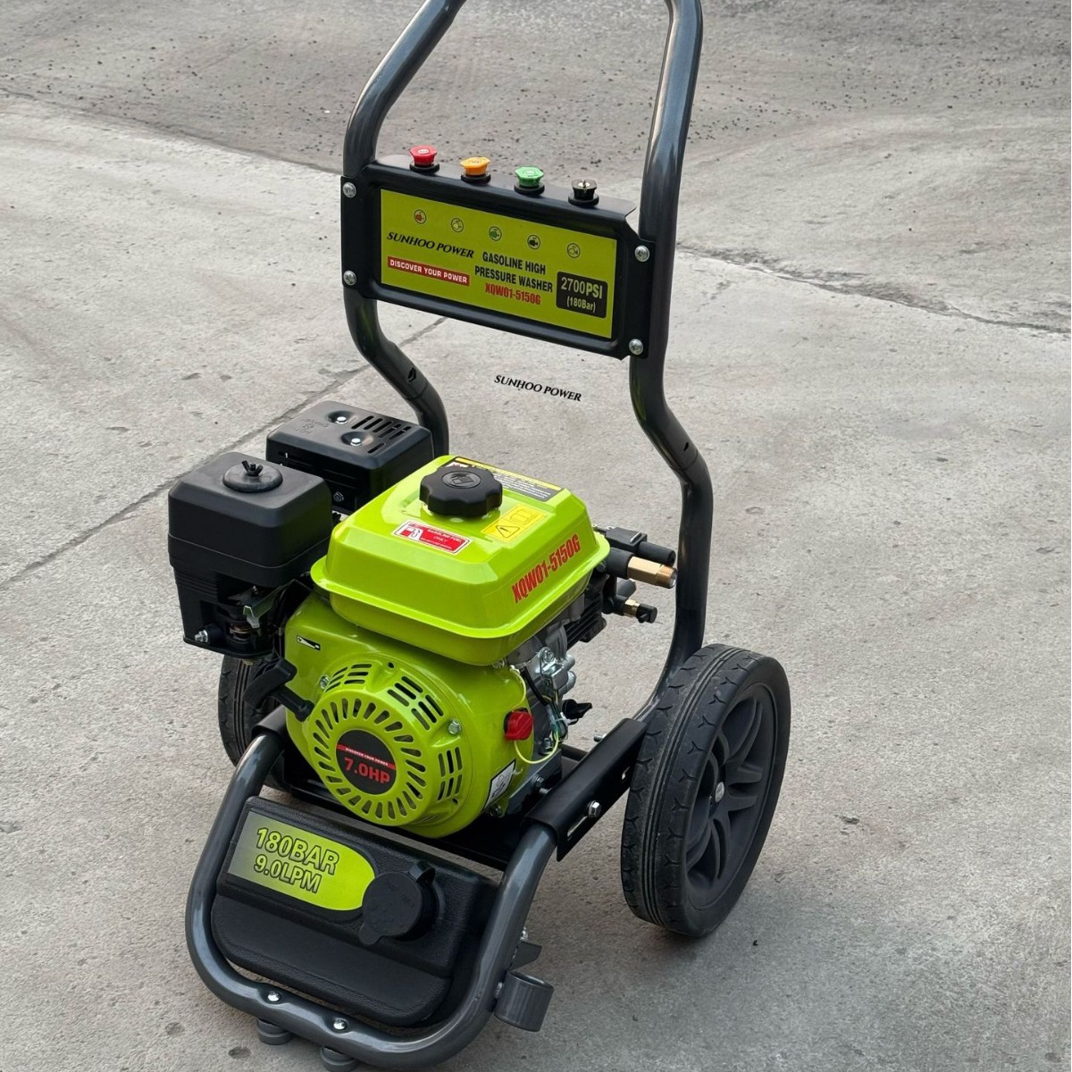 汽油清洗机7HP新款 外贸批发180bar 2700psi厂家出口高压水流洗车