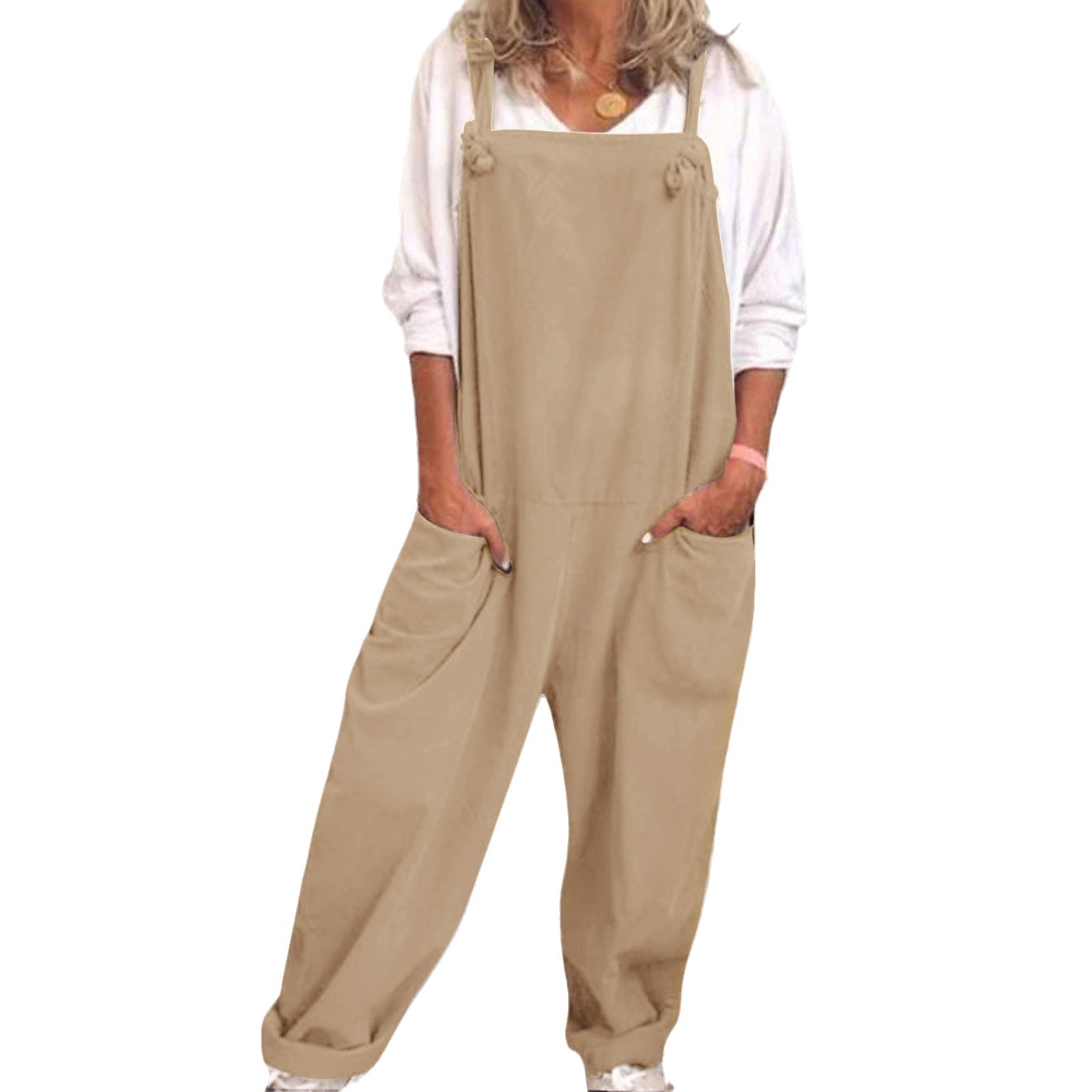 2020 Amazon wish New Solid Color Strap Casual Pants Women's Pants 9626#