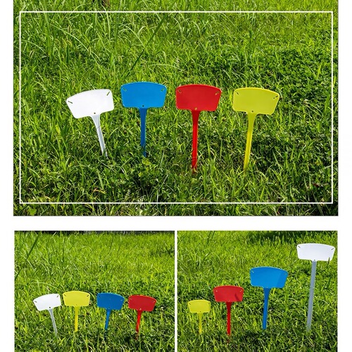 Slope Ground Stake Plastic Large Ground Stake Garden Label Garden Sign Garden Identification Sign Directional Ground Stake