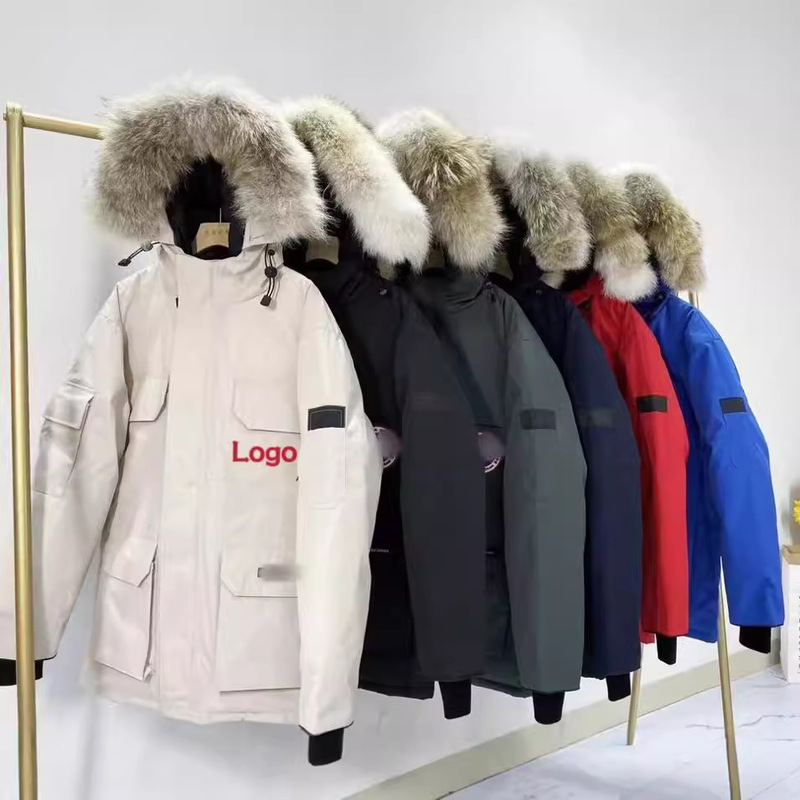 Putian Goose Down Jacket Canadian Men's and Women's 08 Expedition Down Jacket Thickened Couple's Clothing Parker