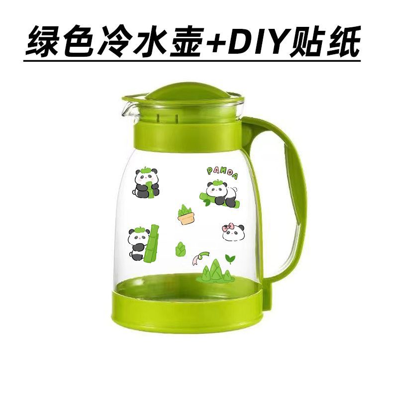 Hervidor frío de gran capacidad, vaso de agua hervida fría resistente a altas temperaturas, juego de tetera, olla de jugo para el hogar, hervidor frío a prueba de explosiones