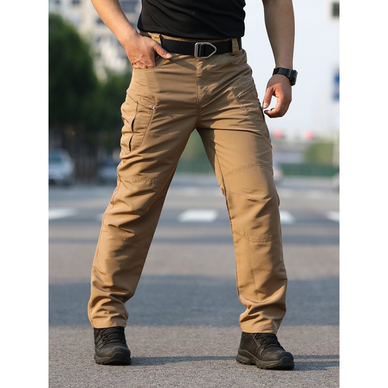 Ix5 Tactical Pants Men's Outdoor Loose Fit Multi-Pocket Wear-Resistant Commuter Pants Multi-Purpose Camouflage Hunting Men's Work Pants Ix5 Tactical Pants Men's Outdoor Loose Fit Multi-Pocket Wear-Resistant Commuter Pants Multi-Purpose Camouflage Hunting Men's Work Pants