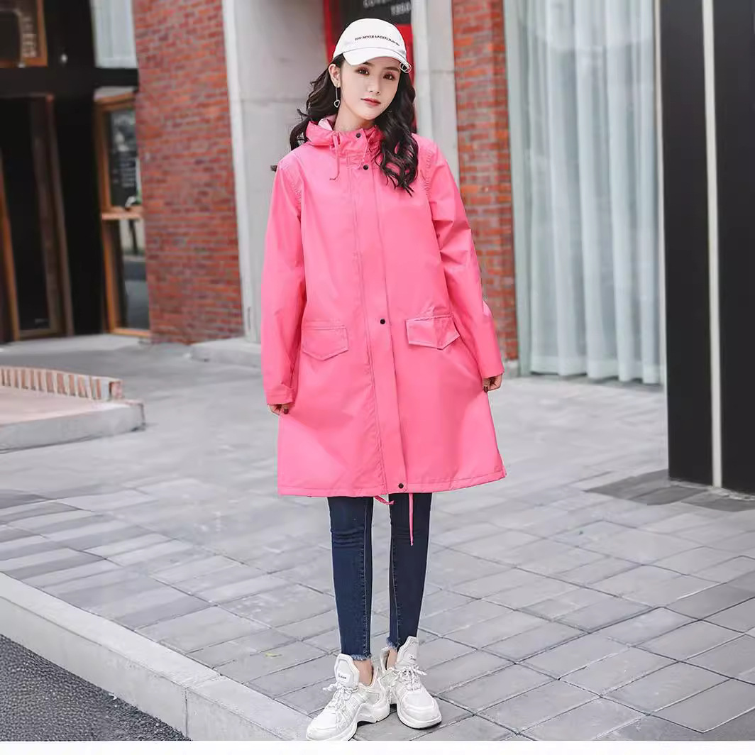Fashionable waterproof raincoat